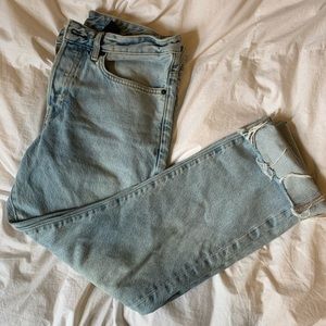 light wash jeans